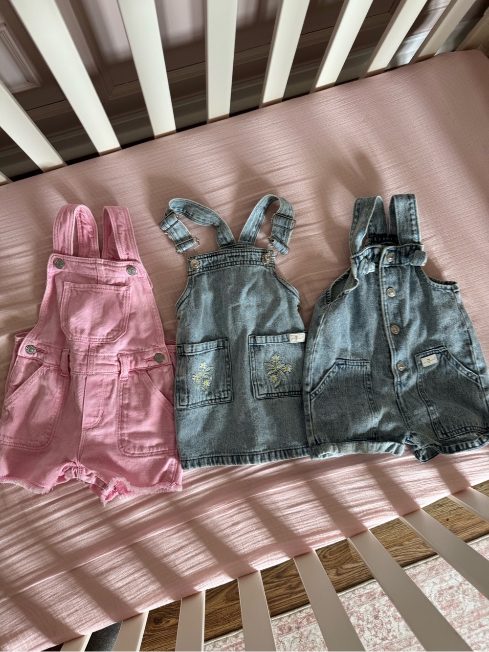 Toddler Denim Overalls and Dress